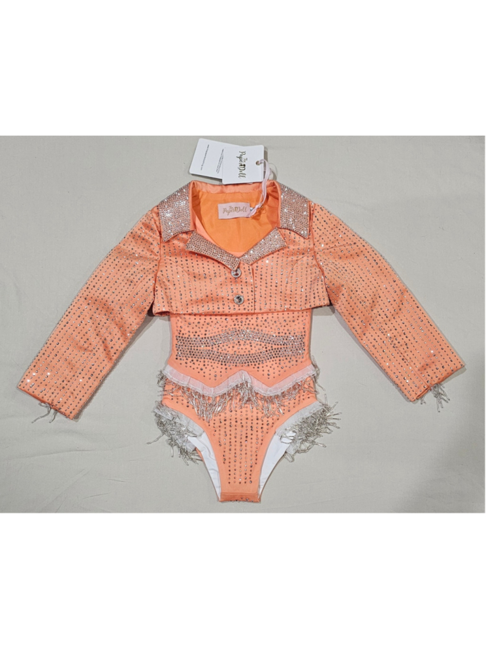 The Paper Doll Jolene Rhinestone Costume, Dolly Inspired, Toddler size 2/3